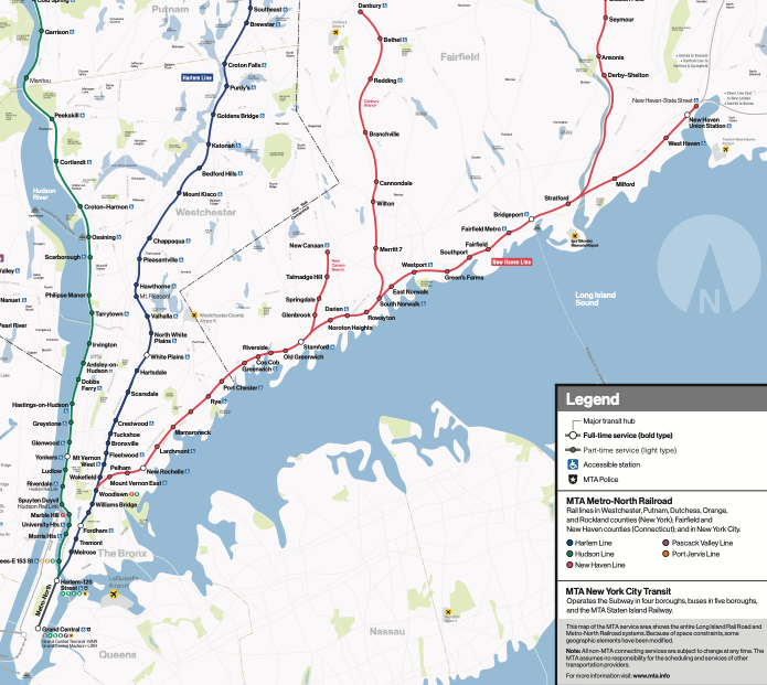 MetroNorth New Haven Line Stations